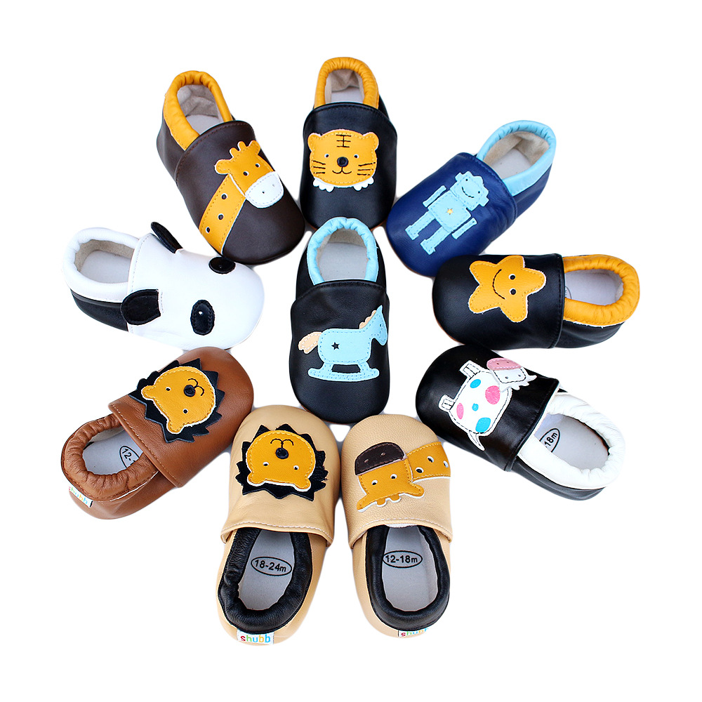 Baby Leather Casual Crib Shoes - Kids First Education 评论和价格
